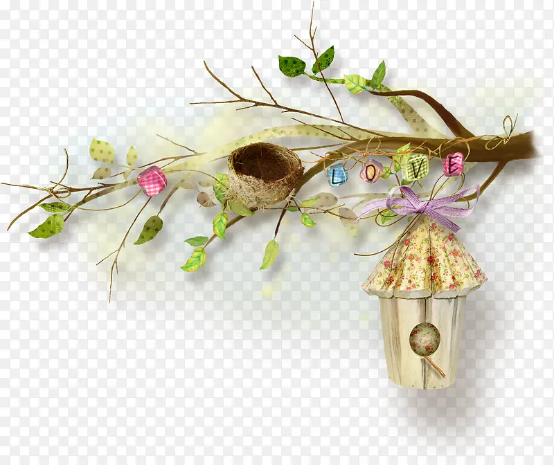 ��֦�ϵ�����-������