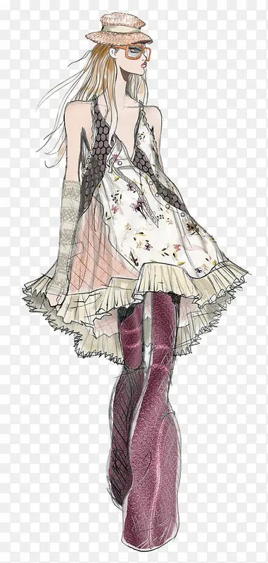 Ůװʱװ��Ʋ廭-������