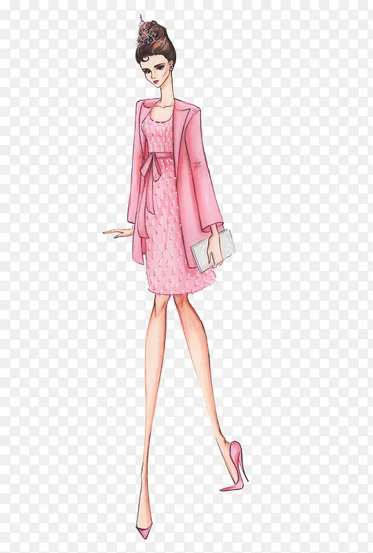 �߶�Ůװ��Ʋ廭��-������