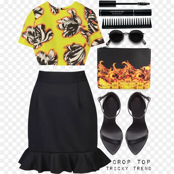 ��ɫ���ºͺ�ɫ����ȹ-������