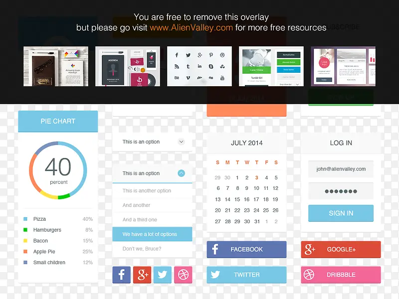 ��ͱ�ƽ��ui�����PSDԴ�ļ�-������