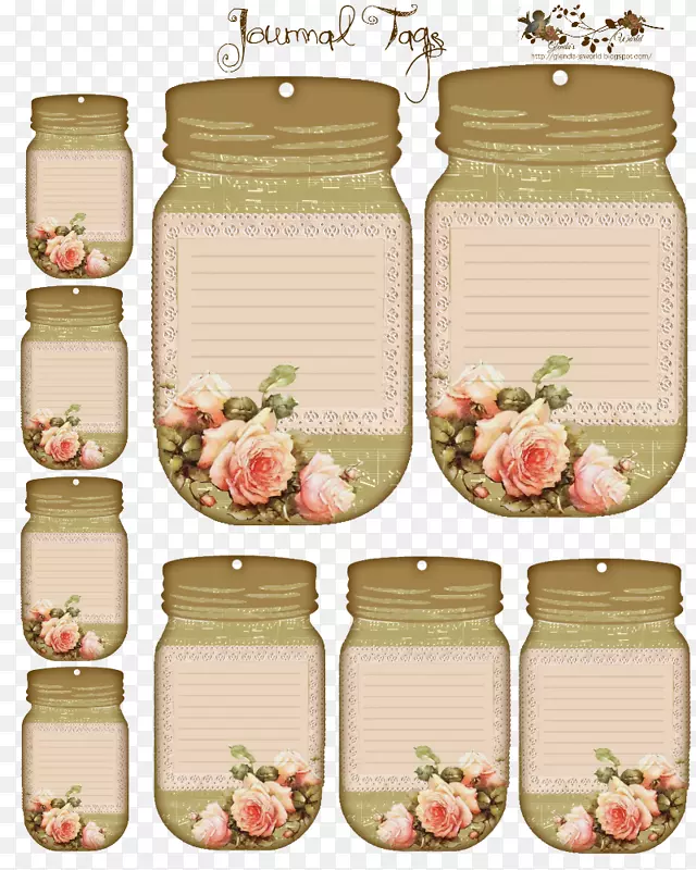 ÷ɭJAR��ǩ������ֽ-Mason JAR-������