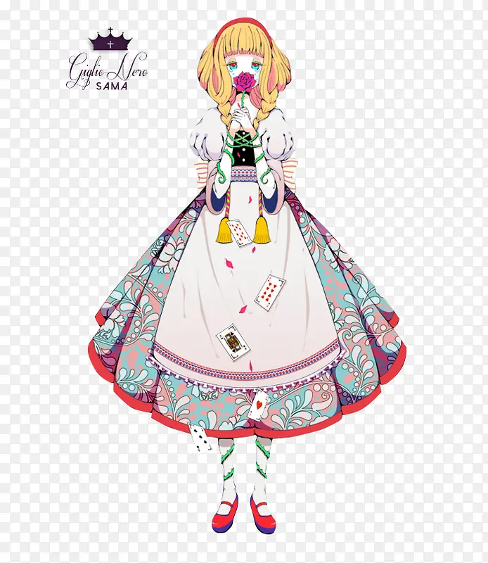 �ɰ��黨����ȹ��Ů-������