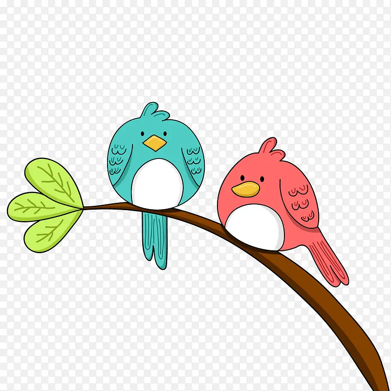 ��ͨ��֦�ϵ�2ֻ��ʸ��ͼ-������