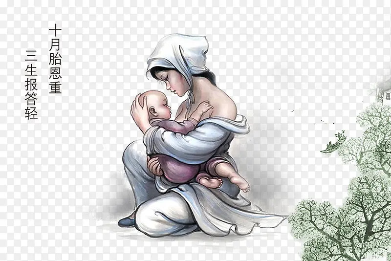 �ֻ�ĸ�ײ廭ͼƬ-������