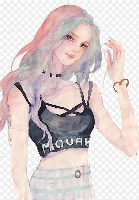 ��ɫͷ����ʱ����Ů-������