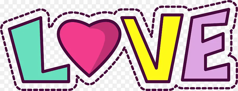 LOVE��ɫ��ֽ-������