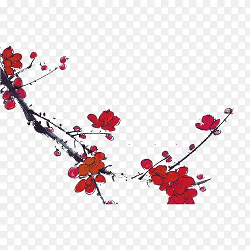 ��֦    ��    ��ɫ�Ļ�-������