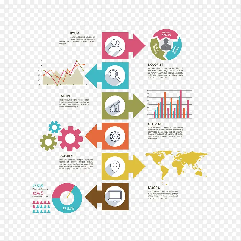 ppt���ݷ���ͼ-������