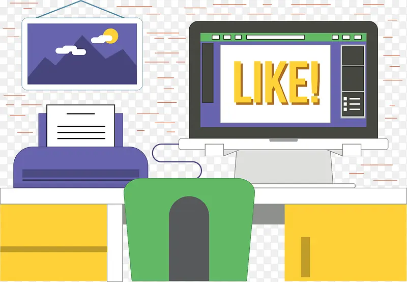 ����칫��ͼ����ʸ���ز�-������