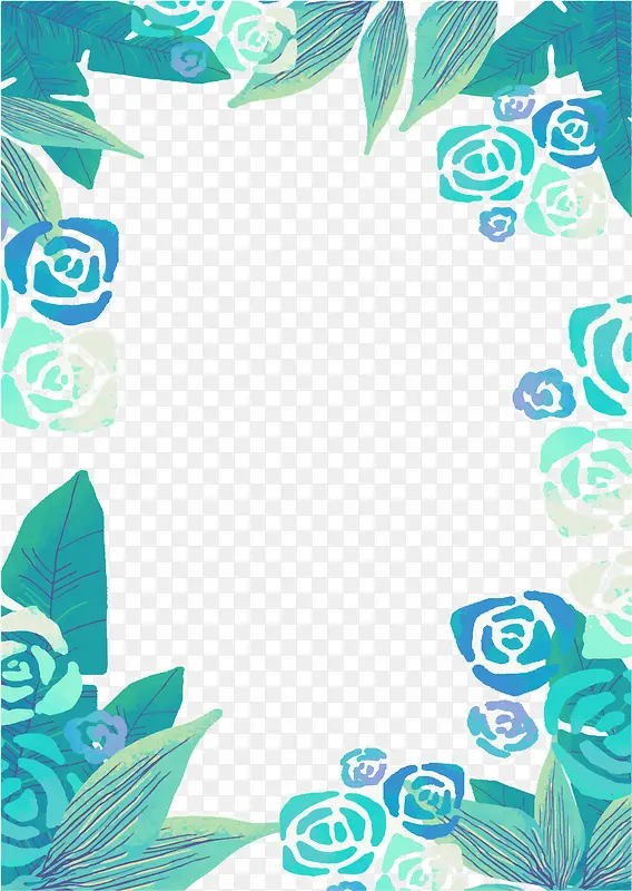 ��ɫ���󻨶�߿�-������