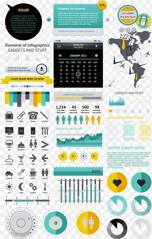 PPT����ͼ����ͼ�ϼ�ʸ���ز�-������