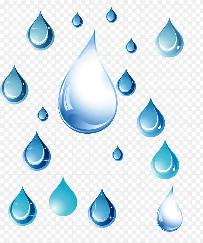 ��ɫˮ�α���PNGʸ��Ԫ��-������