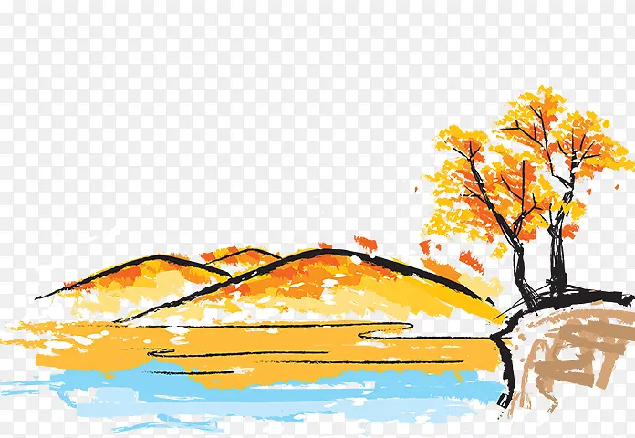 �ֻ�廭����羰-������