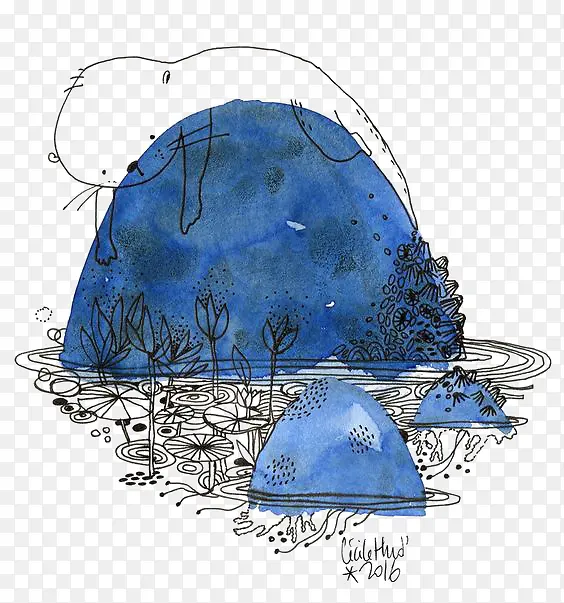 ˮ�ʲ廭-������