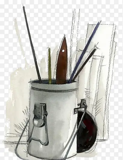 ��Ͳ�廭-������