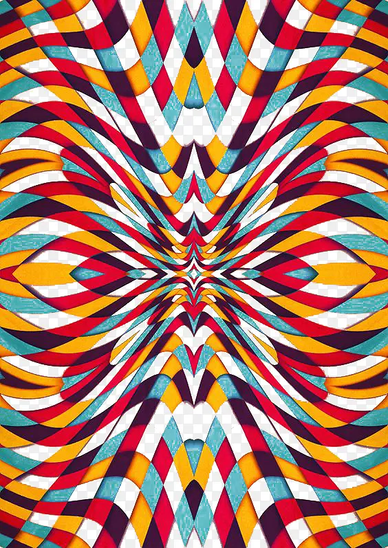 ��ɫ���ζԳƱ���-������