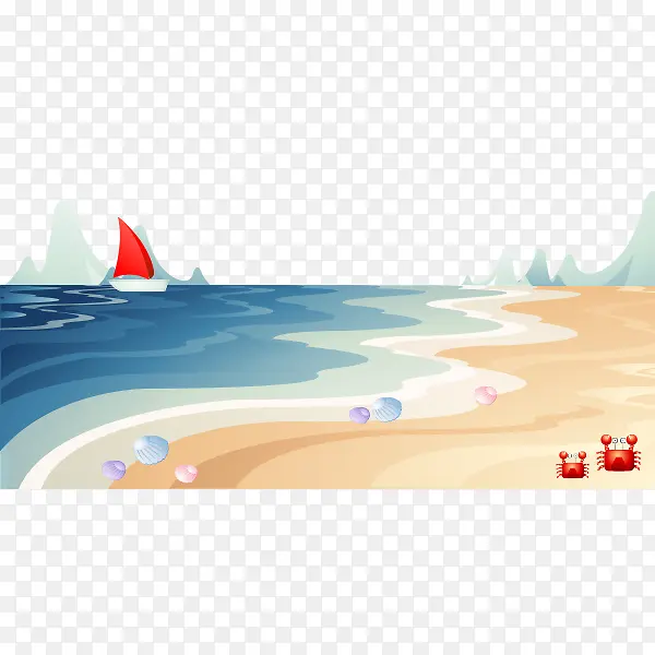 ��ͨ�ֻ溣��ɳ̲ͼƬ-������