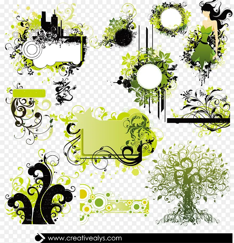 ��ɫ�߿�ʸ�����Ʊ߿򱳾�-������