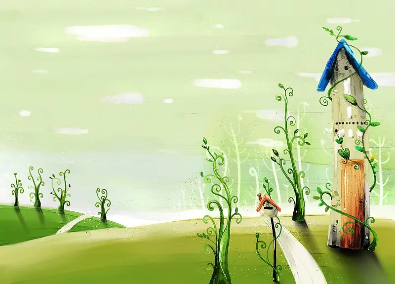 ��ͨ�羰�廭-������