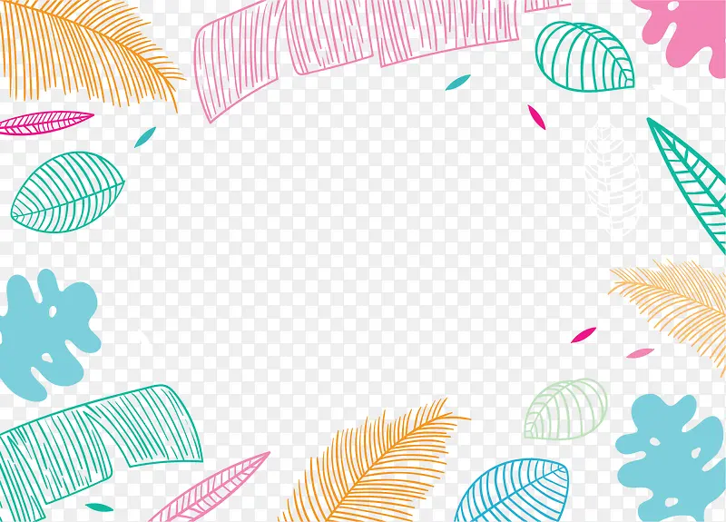 ��ɫ������Ҷ�߿�-������