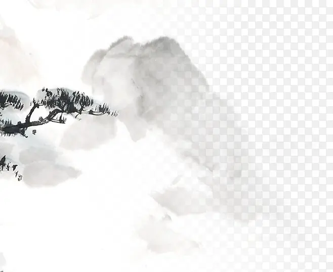 ��ɫˮī��ɽ����֦-������