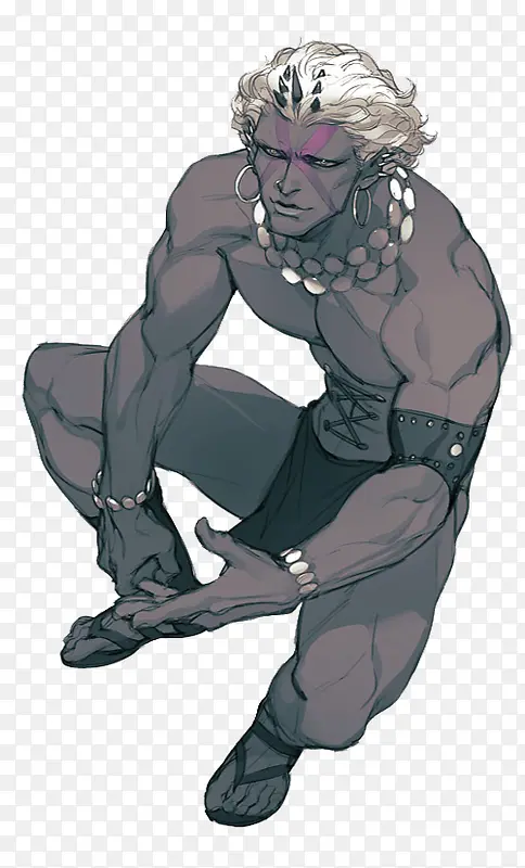 �ſ��ɫսʿ�廭-������