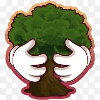 环抱大树-空若网 环抱大树-空若网