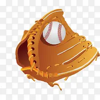 矢量棒球手套-空若网 矢量棒球手套-空若网