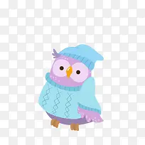 矢量卡通扁平化猫头鹰-空若网 矢量卡通扁平化猫头鹰-空若网
