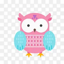 矢量卡通扁平化猫头鹰-空若网 矢量卡通扁平化猫头鹰-空若网