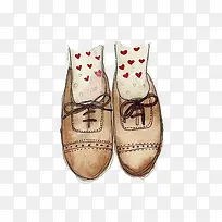 卡通手绘女鞋-空若网 卡通手绘女鞋-空若网