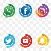 简约化界面APP图标商务范-空若网 简约化界面APP图标商务范-空若网