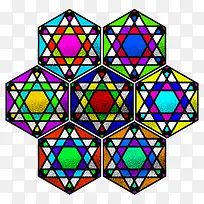 创意彩色万花筒-空若网 创意彩色万花筒-空若网