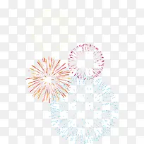 新春多彩密集烟花-空若网 新春多彩密集烟花-空若网