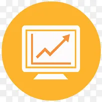 橙色上升标签-空若网 橙色上升标签-空若网