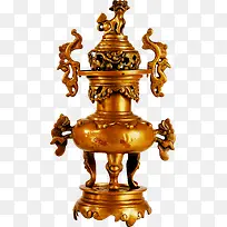 创意摄影金黄色质感器皿-空若网 创意摄影金黄色质感器皿-空若网