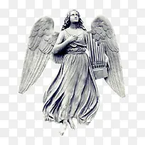 翅膀女神雕塑-空若网 翅膀女神雕塑-空若网