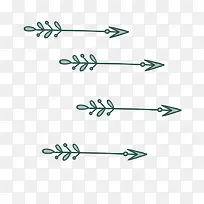 手绘情人箭集素材-空若网 手绘情人箭集素材-空若网