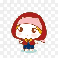 安徒生童话人物之小红帽-空若网 安徒生童话人物之小红帽-空若网