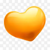 黄色卡通爱心渐变气球-空若网 黄色卡通爱心渐变气球-空若网