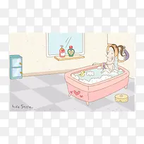 商业插画手绘卡通-空若网 商业插画手绘卡通-空若网