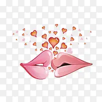 嘴唇和爱心-空若网 嘴唇和爱心-空若网