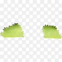 手绘水彩绿色植物首页-空若网 手绘水彩绿色植物首页-空若网