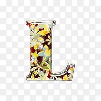 小黄花字母l-空若网 小黄花字母l-空若网
