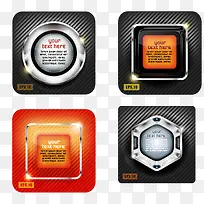 金属质感标志商标素材-空若网 金属质感标志商标素材-空若网