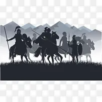 水彩士兵-空若网 水彩士兵-空若网