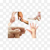 大手牵小手素材-空若网 大手牵小手素材-空若网