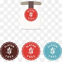 矢量无麸质标签-空若网 矢量无麸质标签-空若网