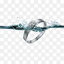 创意戒指水波广告素材-空若网 创意戒指水波广告素材-空若网